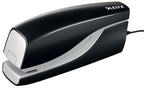 Leitz Elektrisches Büroheftgerät für 10 Blatt, Netzbetrieb, Inkl. Heftklammern, Schwarz, NeXXt-Serie, 55320095
