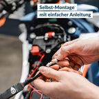GPS-Tracker für E-Bikes — Motorrad kompatibel, lückenlose GPS-Übertragung in Europa — Diebstahlschutz, Echtzeit-Tracking mit Handy-App — inkl. SIM & Zusatzakku