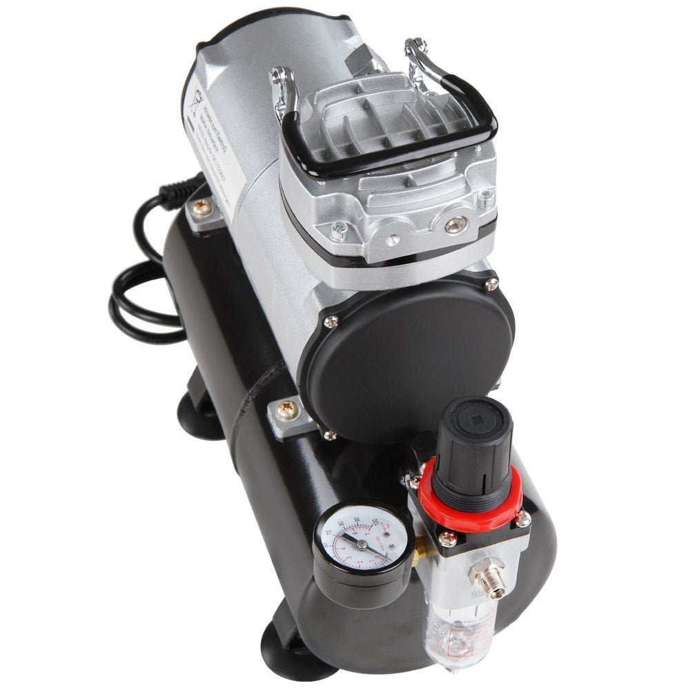 Timbertech ABPST06 Airbrush-Set und Kolbenkompressor