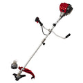 Einhell Benzin-Sense GC-BC 36-4 S (1 kW, 42 cm Schnittbreite Faden, 25.5 cm Schnittbreite Messer, Alu-Hand-/Bikegriff mit Bedienelementen, Alurohrführungsholm, 3-Zahn-Messer + Doppelfadenspule)