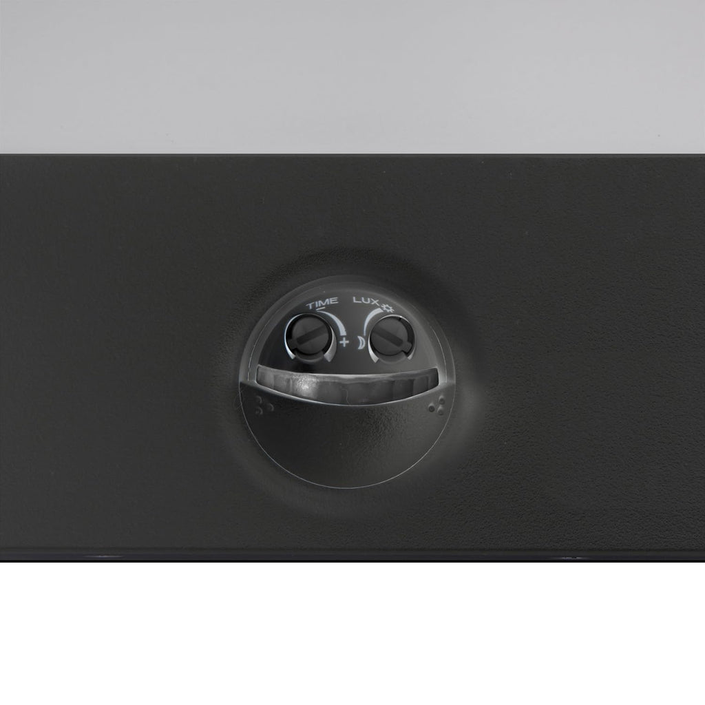 Maclean MCE344 LED Wandleuchte mit PIR Bewegungssensor und Dämmerungssensor, 15W 1560lm Wandlampe IP65 Wasserdicht Außenlampe 4000K Neutralweiß, für Außen- und Innenbereich (Grau)