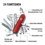 Victorinox Schweizer Taschenmesser Handyman, Swiss Army Knife, Multitool, 24 Funktionen, Klinge, Korkenzieher, Dosenöffner