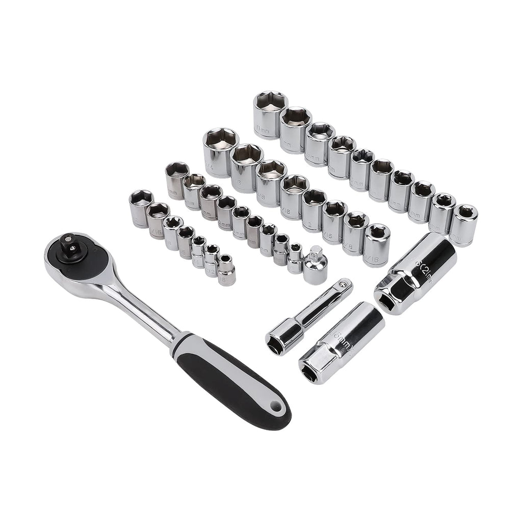 Amazon Basics Allgemeines Handwerkzeug-Set für den Haushalt, 173-teilig