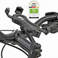 NC-17 Smartphone & Handy Halterung für Fahrrad, Bike, Motorrad | 360 Grad drehbar | für 4.5 - 6.8 Zoll Smartphones | Handyhalter für iPhone, Galaxy | Halter für Navigation und Mobiltelefon