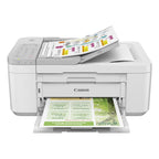 Canon PIXMA TR4756i Multifunktionsdrucker 4in1 (Tintenstrahl, Drucken, Kopieren, Scannen, Faxen, A4, WLAN, Apple AirPrint, 20 Blatt ADF, Duplexdruck, kompatibel mit Pixma Print Plan ABO) weiß