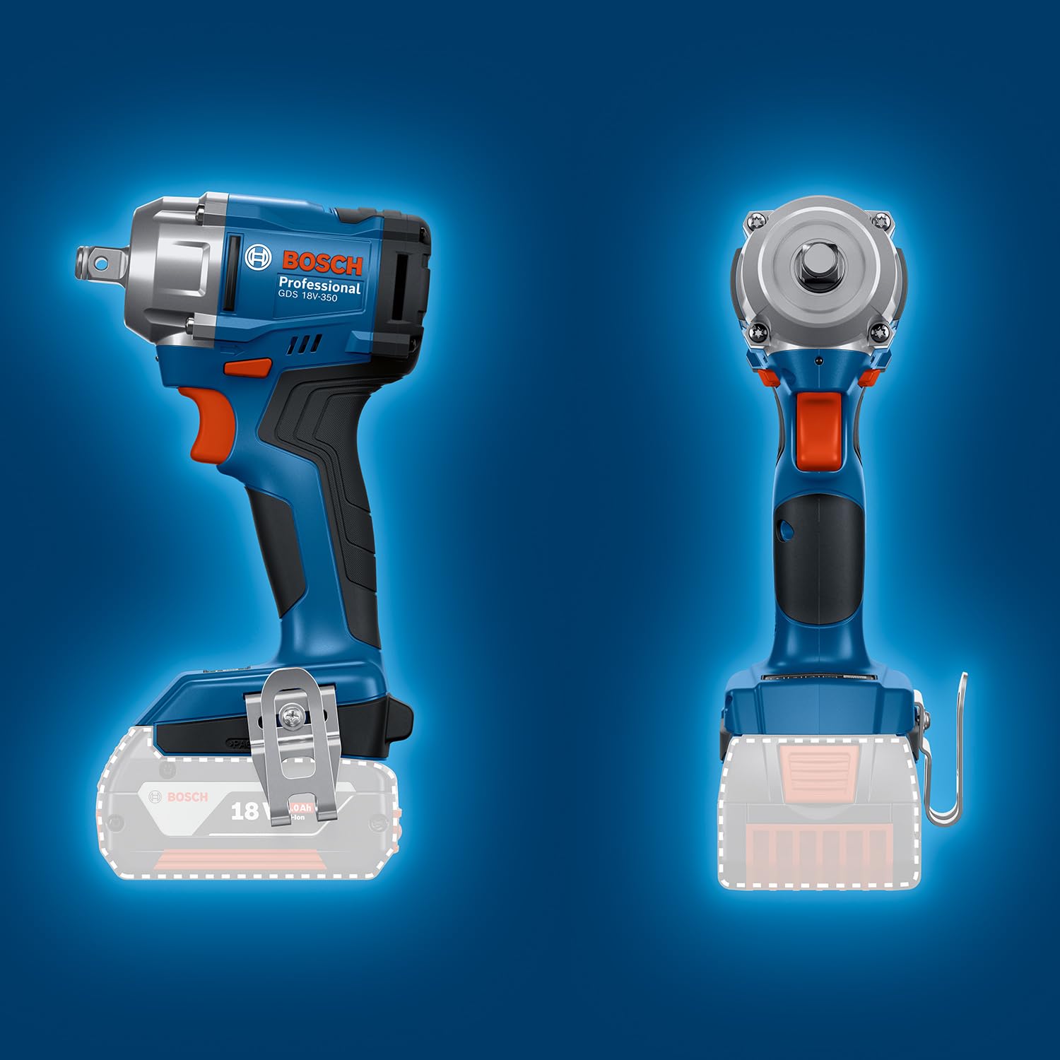 Bosch Professional 18V System Akku-Drehschlagschrauber GDS 18V-350 (inkl. L-BOXX)