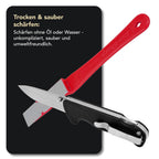 DMT Dia-Sharp® Diamond Mini-Hone® Diamant Schleiffeile 3er-Set, Für Messer und Werkzeuge, Erreicht auch schwer zugängliche Stellen, Made in USA, D2K