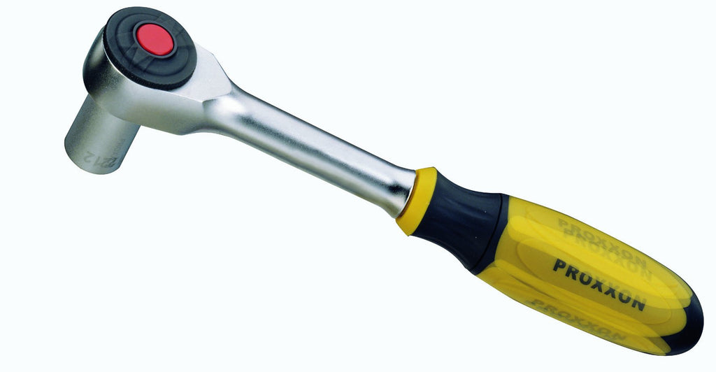PROXXON Rotary 23082 Ratsche, 6,3 mm (1/4 Zoll) mit zusätzlicher Winkelschraubfunktion