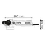 Bosch Professional Winkelschleifer GWS 9-125 S (Leistung 900 Watt, Leerlaufdrehzahl: 2800 – 11000 min-1, inkl. Aufnahmeflansch, Zweilochschlüssel, Spannmutter, Schutzhaube, Zusatzhandgriff)