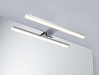Paulmann HomeSpa LED Spiegelleuchte Evie, IP44, 8W=75W, Chrom, 610 lm, 3.000K, Warmweiß