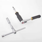 PROXXON Steckschlüsselsatz, Feinmechaniker-Satz mit 1/4"-Umschaltratsche sowie Schraubendrehergriff, 50-teiliges Werkzeug-Set mit Kunststoffkoffer, 23280