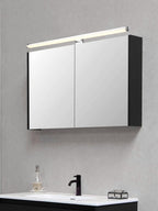 Trio Leuchten LED Bad Wandleuchte Lino 284116006, Kunststoff Chrom, inklusiv 11.5 Watt LED