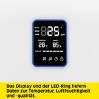 Kärcher Luftreiniger AF 50, Luftdurchsatz: 520 m³/h, bis zu 100 m² Räume, beseitigt 99,95% der Partikel bis zu 0,3 μm wie Feinstaub, Aerosole, Allergene, Gerüche, Automatik-Funktion, Timer, Nachtmodus