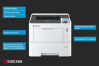 Kyocera Ecosys PA4500x Laserdrucker Schwarz Weiss, Duplex-Einheit, 45 Seiten pro Minute, Laserdrucker mit 100+500 Blatt Zufuhr, Gigabit LAN. Schwarz-Weiss-Drucker mit Mobile Print