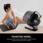 Shark FlexBreeze HydroGo – Leistungsstarker Nebelventilator, Kühlung im Innen- und Außenbereich, Leise und langlebig, Mit und ohne Kabel, Kompakt und Leicht, 5 Geschwindigkeiten, Anthrazit FA050EU