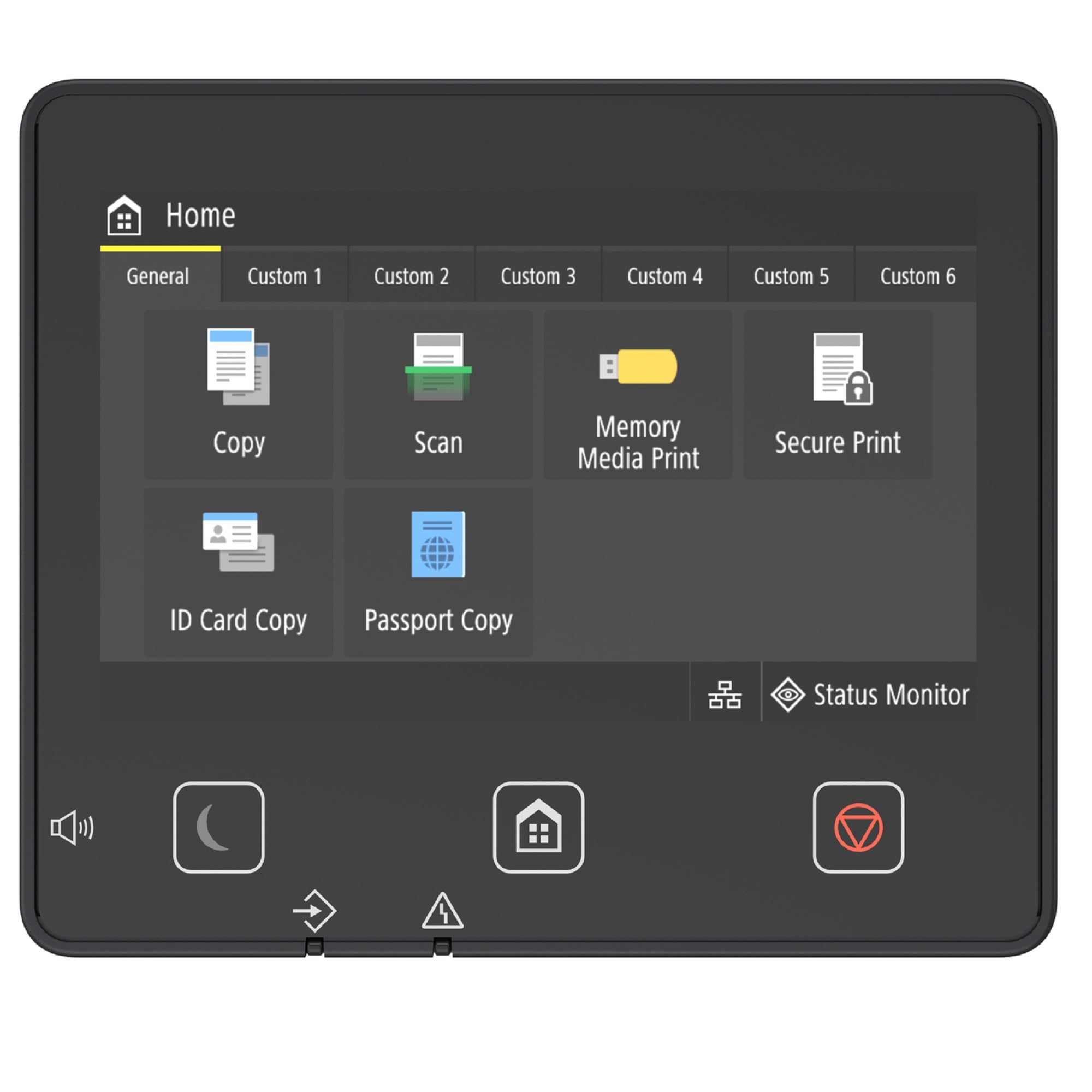Canon i-SENSYS MF461dw A4 S/W-Laser MFP Drucken Kopieren Scannen Faxen, USB, LAN, WLAN, 250 Blatt Papierkassette, 12,7cm LCD-Farb-Touchscreen, Duplexdruck