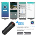 VSYSTO 2K Motorrad Fahrrad Helm Kamera, Tragbare WiFi wasserdichte Motorrad Dash Cam Action Cam, 170° Super Weitwinkel Nachtsicht SONYIMX335 Objektiv, WDR, G-Sensor, Loop Aufnahme (Black-K5X)