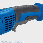 Scheppach Satiniermaschine MRS1300 Schleifmaschine Bürstenschleifer mit Messingdrahtbürste | Softstart | 1300W | 100mm Bürstenbreite mit Ø120mm | variable Drehzahl | Anschluss für Absauganlage