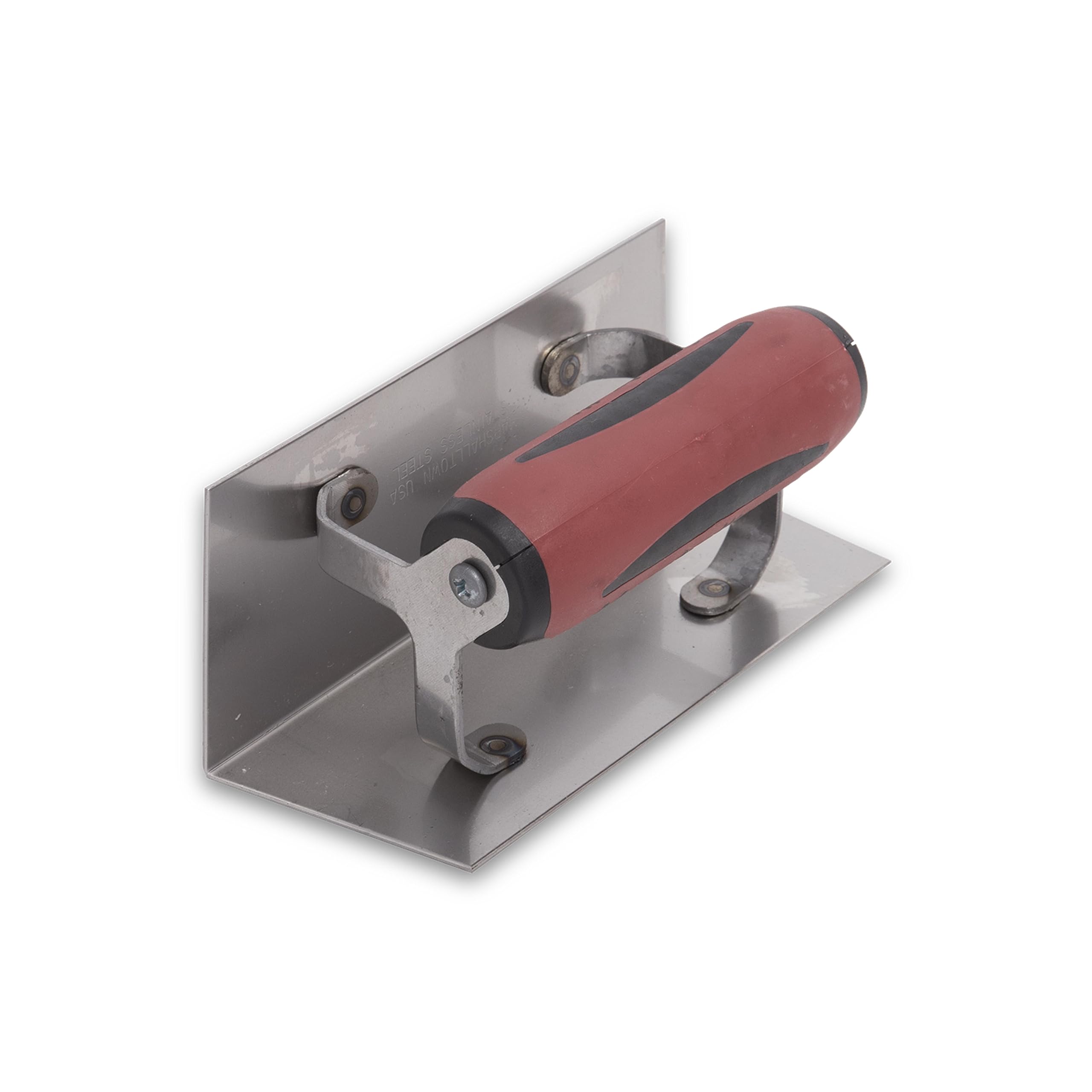 Marshalltown Inneneck-Kelle -Quadratischer Radius-Durasoft Griff, Edelstahl, 152x64 mm, silber, 65SSD