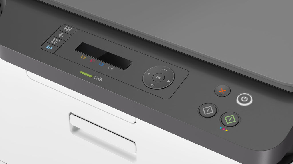HP Color Laser MFP 178nwg Multifunktions-Farblaserdrucker, Drucken, Kopieren, Scannen, Wi-Fi, Ethernet, USB, Smart App