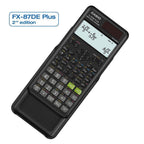 Casio FX-87DE Plus-2 Wissenschaftlich-Technischer Schulrechner, Schwarz