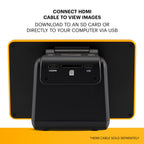 Kodak Slide N SCAN Scanner de Film numérique Max 7"- Grand écran LCD 7" convertit Les négatifs Couleur en 22MP HD n & b JPEG, Schwarz, RODFS70