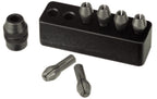 PROXXON 28510 Bohr- und Fräsgerät MicroMOT 50/E 12 Volt mit 6 Spannzangen