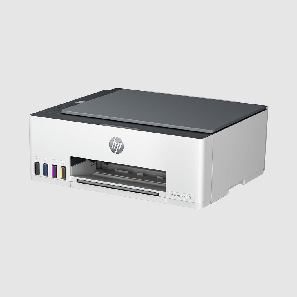 HP Smart Tank 5105 3-in-1 Multifunktionsdrucker (WLAN; Mobiles Drucken) – 3 Jahre Tinte inklusive, 3 Jahre Garantie, großer Tintentank, hohe Reichweite, Drucken in hoher Qualität