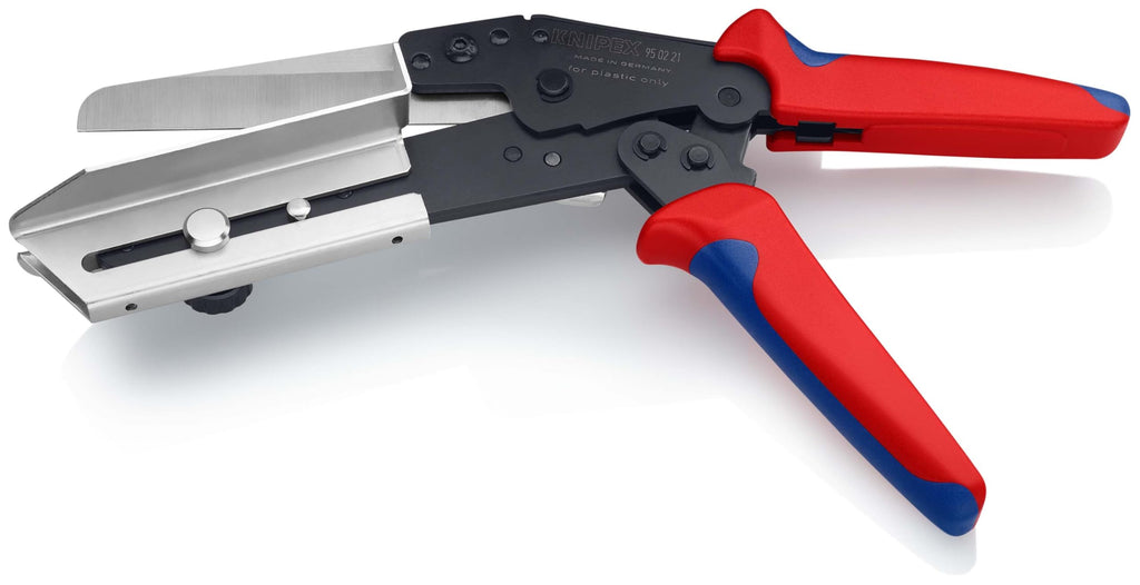 KNIPEX Schere für Kunststoffe auch für Kabelkanäle mit Mehrkomponenten-Hüllen 275 mm, 95 02 21