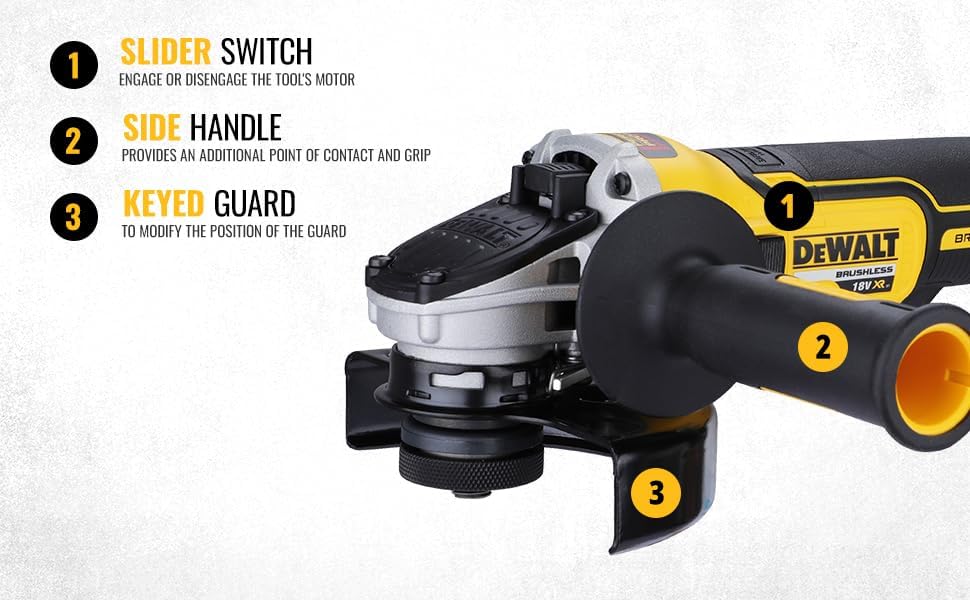 DEWALT DCG405N Winkelschleifer, Multi