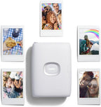 INSTAX Mini LINK2 Smartphone Printer, Clay White, Kompakt