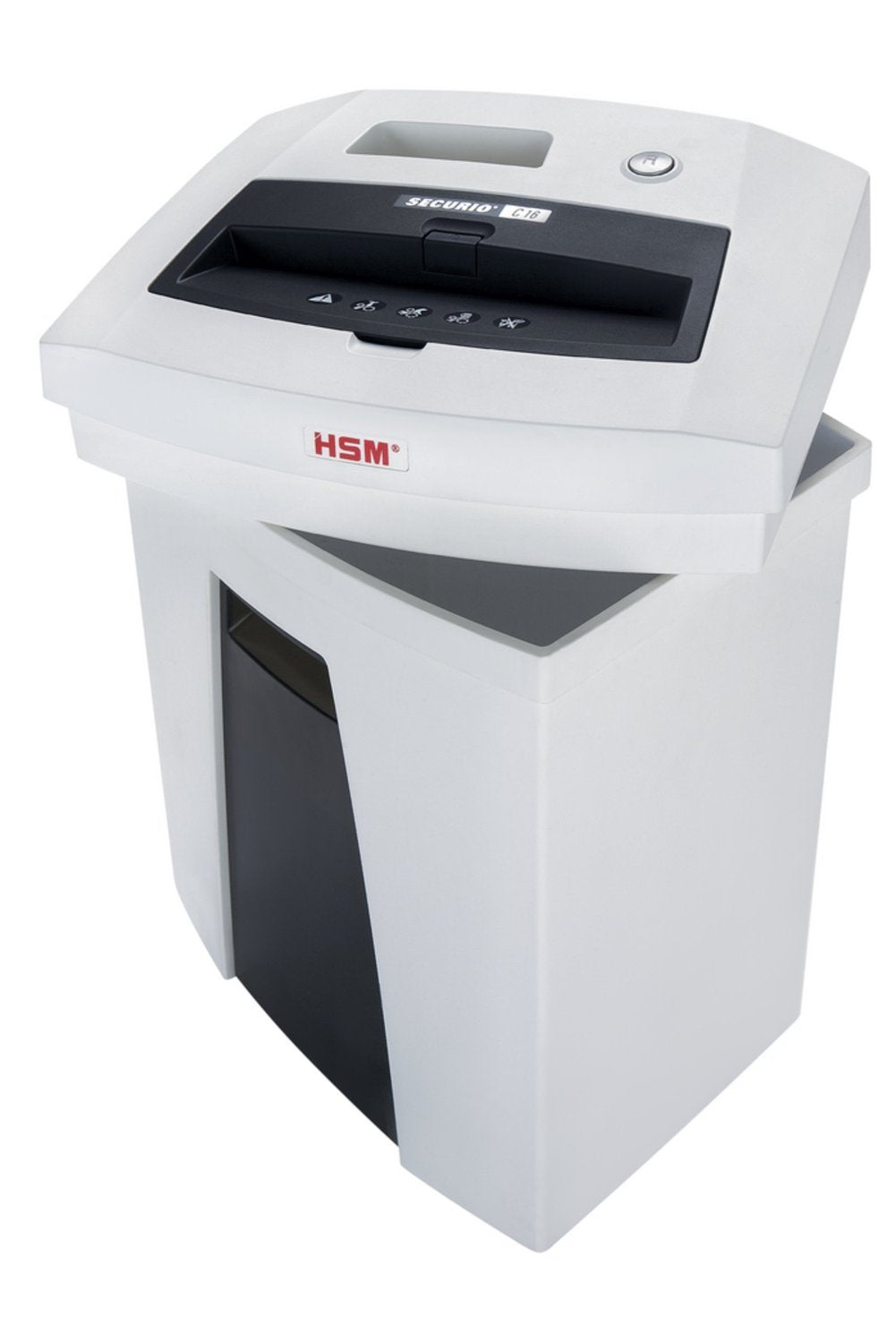 HSM SECURIO C16 Aktenvernichter, Sicherheitsstufe P2, 17 Blatt, Blauer Engel zertifiziert, Leise & Energiesparend, Langlebig
