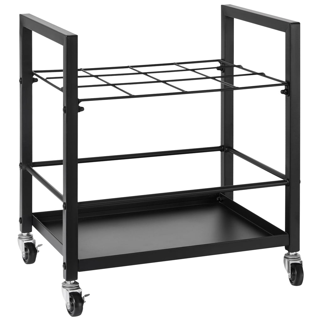 VEVOR Blaupausen Aufbewahrungsregal, Blaupausenhalter mit 12 Fächern und Rädern, mobiler Blaupausen Aufbewahrungswagen aus Metall für Karten, Poster, Architektur-Baupläne, zu Hause, Büro, Schule