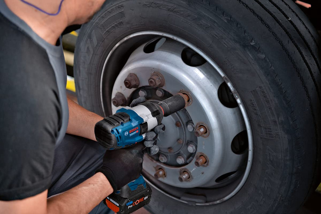 Bosch Professional 18V System BITURBO Akku Drehschlagschrauber GDS 18V-1000 (inkl. Leiterclip, Einlage, L-BOXX, ohne Akku/ Ladegerät)