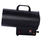 FUXTEC FX-GH10 Innen Schwarz 10000 W Heizlüfter Ventilator (Lüfter, INNEN, Flur, Schwarz, 10000 W, Gas)