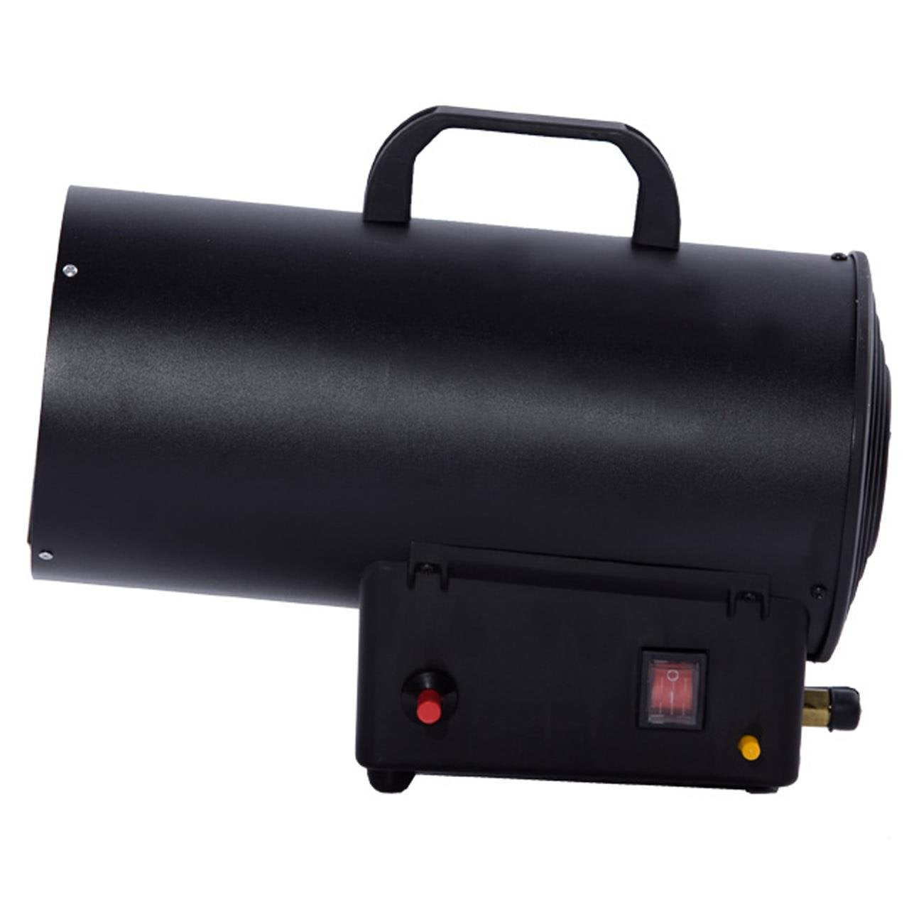 FUXTEC FX-GH10 Innen Schwarz 10000 W Heizlüfter Ventilator (Lüfter, INNEN, Flur, Schwarz, 10000 W, Gas)