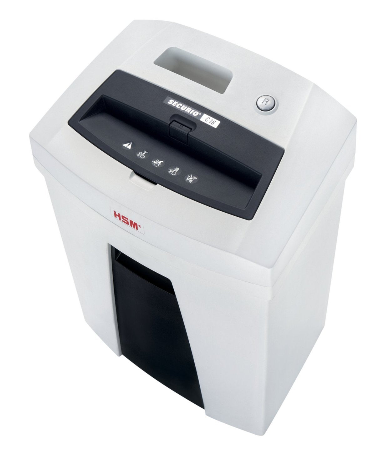 HSM SECURIO C16 Aktenvernichter, Sicherheitsstufe P2, 17 Blatt, Blauer Engel zertifiziert, Leise & Energiesparend, Langlebig