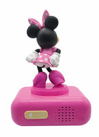 Lexibook, Disney Minnie, Nachtwecker, Sounds und Melodien, LCD-Bildschirm mit Hintergrundbeleuchtung, Leuchtanzeige, Schlummerfunktion, Pink, RL800MN