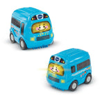 VTech TUT TUT Baby Flitzer - Parkhaus – Interaktive Parkgarage Mit Beweglichen Elementen, Melodien, Liedern und Mehrsprachigem Bus – Für Kinder Von 1-5 Jahren