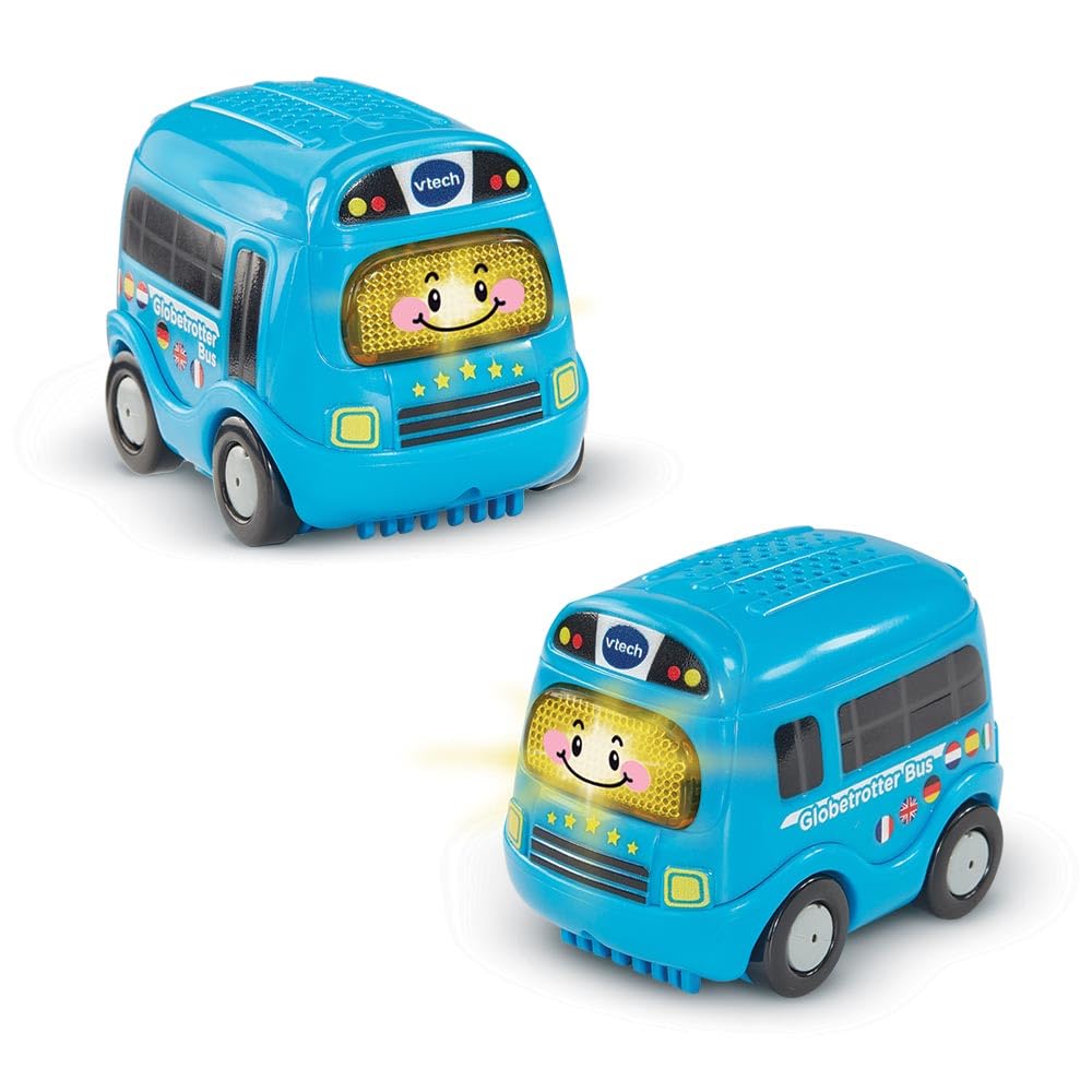 VTech TUT TUT Baby Flitzer - Parkhaus – Interaktive Parkgarage Mit Beweglichen Elementen, Melodien, Liedern und Mehrsprachigem Bus – Für Kinder Von 1-5 Jahren