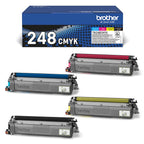 Brother Original TN-248VAL Tonerkartuschen Value Pack Cyan/Magenta/Gelb/Schwarz