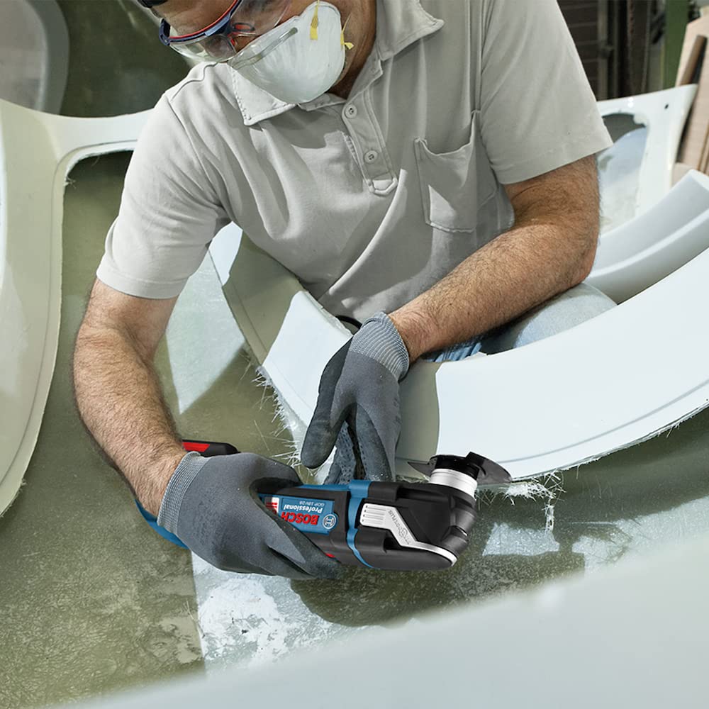 Bosch Professional 18V System Akku Multi Cutter GOP 18V-28 (Oszillationswinkel: 1,4°, ohne Akku/ Ladegerät)