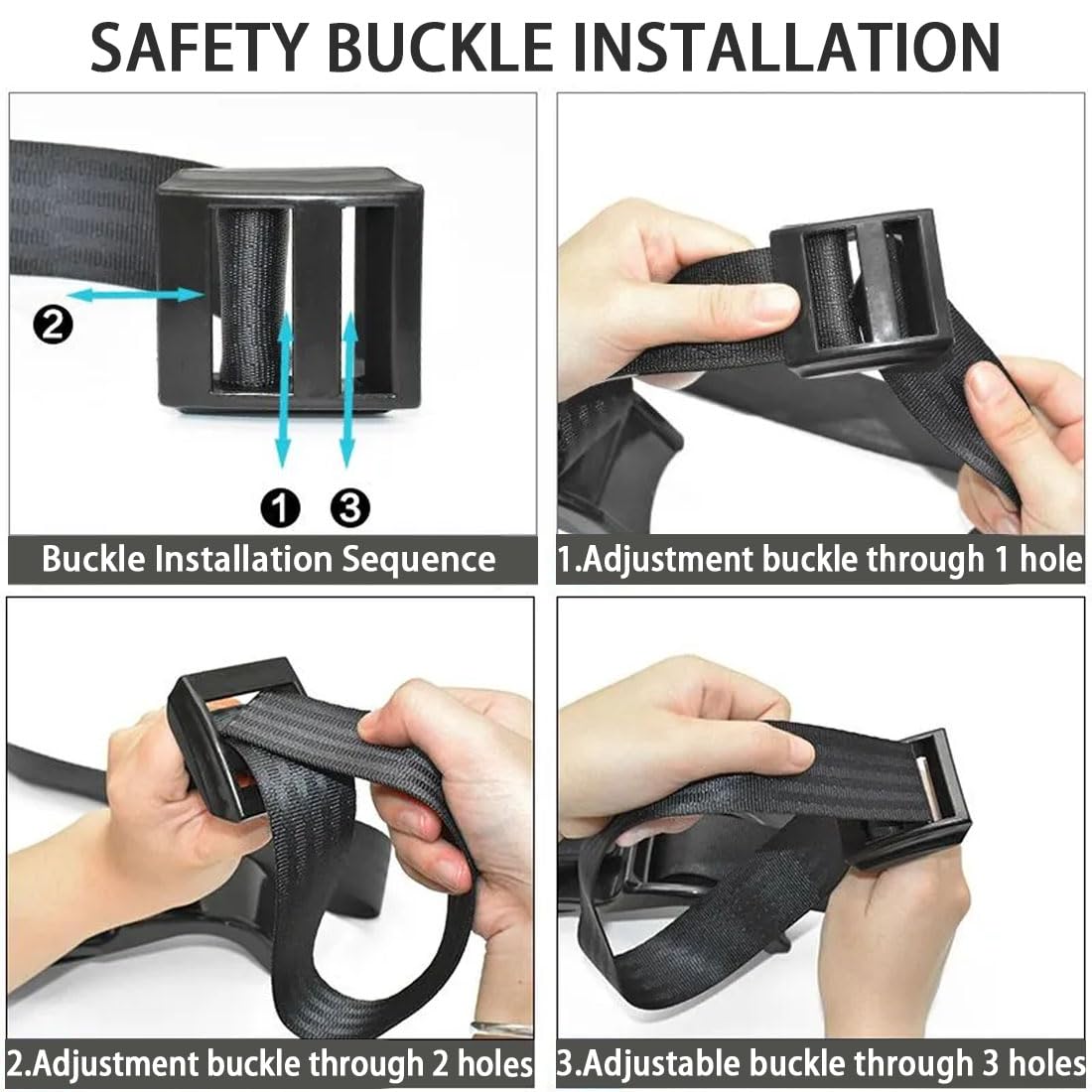 Sitzbezugversteller,Schwangerschafts-Sicherheitsgurt,Schwangerschafts-Bump-Gurt,Frauen und Männer,Komfort und Freiheit für Schwangere Mütter,schützt den Bauch des ungeborenen Babys (Schwarz Glatt)