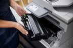 Brother MFCL2960DW Monochrom-Laser-Multifunktionsgerät mit 34 Seiten pro Minute, automatisches beidseitiges Drucken und Kopieren, kabelgebundenes Netzwerk, WLAN, 8,8 cm Touchscreen-Display, 1500