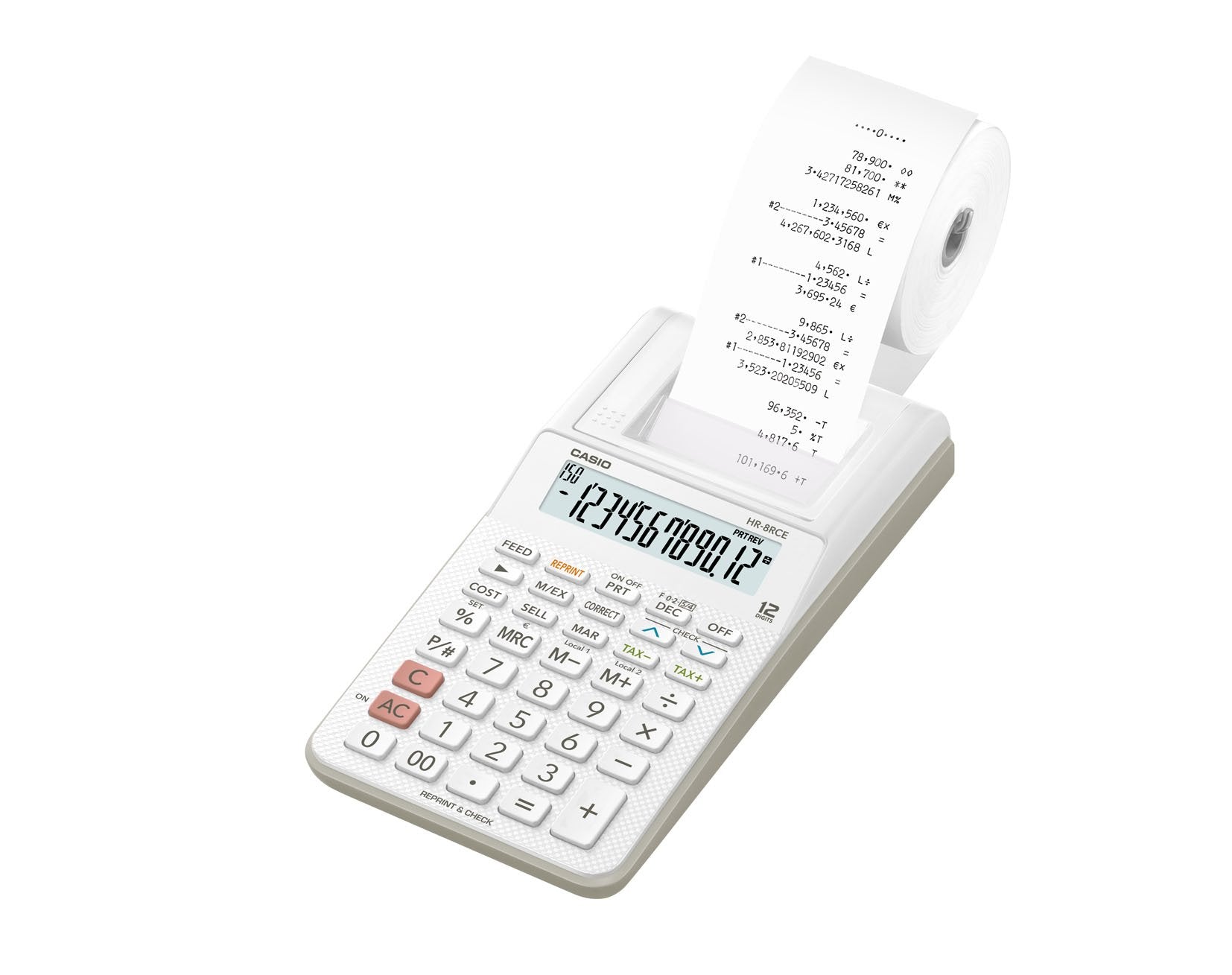 Casio - HR-8RCE-WE