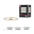 Paulmann Premium EBL Set Whirl rund dimmbar LED 3x6,7W 18VA 350mA 150mm Alu g./Satin Alu/Acryl