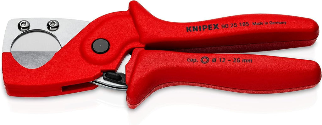 KNIPEX Rohrschneider für Kunststoff-Verbundrohre aus zähem, glasfaserverstärktem Kunststoff 185 mm, 90 25 185