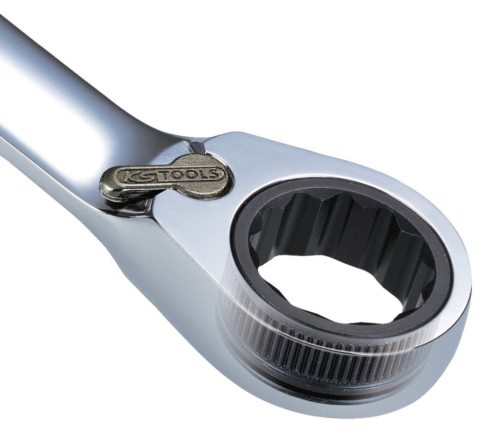 KS Tools 503.5913 DUO GEARplus Ringmaulschlüssel,Maul-Ratschenfunktion 13mm, umschaltbar