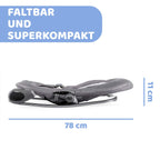 Chicco Hoopla Babywippe, bequeme und animierende Wippe, mit Spielbar und Textilanhängern, 4-fach verstellbar, modular und kompakt, von 0 Monaten bis 18 kg