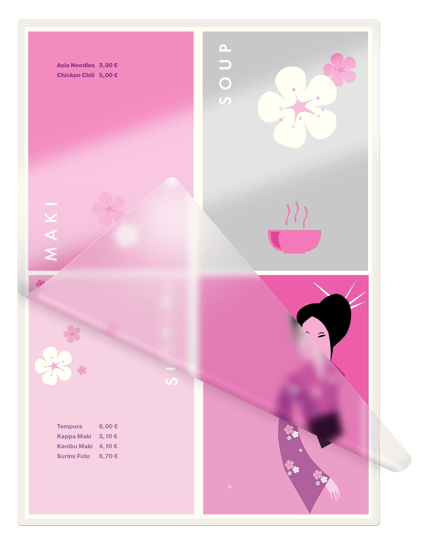 Leitz Heißlaminierfolien A4 125 mic, Hochwertige Laminierfolien im 100er Pack, mit abgerundeten Ecken, transparent, glänzend, für den Einsatz zu Hause oder im Büro, 33808